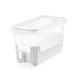 Plastová nádoba na nápoje s kohoutkem QLUX 4,5l