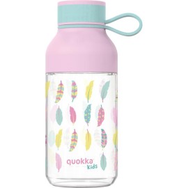Tritanová láhev s poutkem QUOKKA ICE 430ml peří