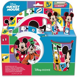 SADA PLASTOVÉHO NÁDOBÍ MICKEY 5KS