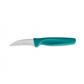 Loupací nůž WÜSTHOF 6cm modro-zelený