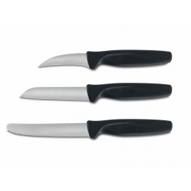 Nože na zeleninu WÜSTHOF sada 3ks černé
