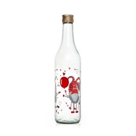 Skleněná láhev s víčkem TORO 500ml HAPPY ELF