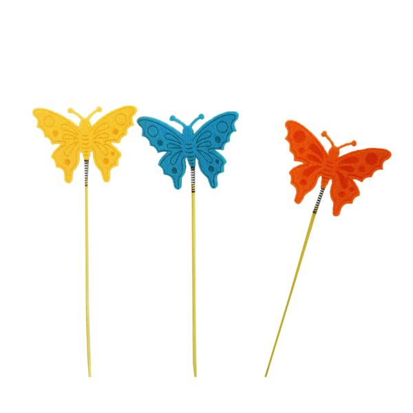 Arpex Farebný motýľ zápich MIX farieb
